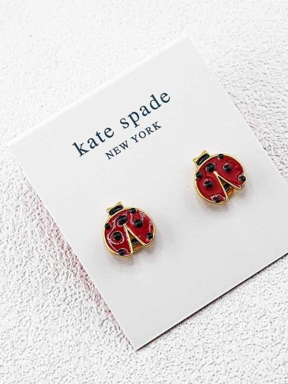 Kate Spade Ladybug Stud Earrings